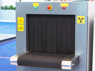 Airport security X-ray screening